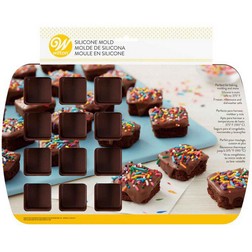 Silicone Bite Size Brownie Square Pan