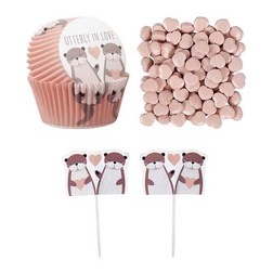 Otterly In Love Cupcake Decorating Kit