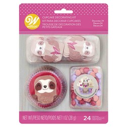 Sloth Cupcake Decorating Kit