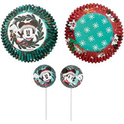Christmas Mickey Cupcake Kit