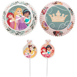 Christmas Disney Princess Cupcake Kit