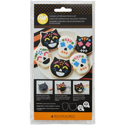 Owlt Witches and Bat Pastry Cutters Baking Tools AirSMall 9PCS Halloween Cookie Cutters Set Stainless Steel Cutters Molds Perfect for Making Cat Spider Witch Hat Ghost Vampire Coffins 