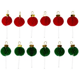 Ornaments Cupcake Toppers