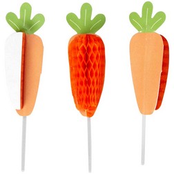 Carrot Cupcake Toppers