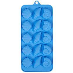 Chocolate Molds Gummy Molds Silicone - Candy Mold and Silicone Ice Cube  Tray Nonstick Including Hearts, Stars, Shells