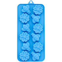 Flower & Bees Silicone Candy Mold