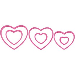 Heart Nesting Cookie Cutter Set