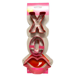 Valentine XO Clay Cutter Valentines Day Clay Cutters Valentine's