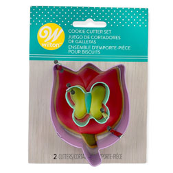 Tulip & Butterfly Cookie Cutter Set