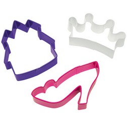 Princess Cookie Cutter Set 3pc