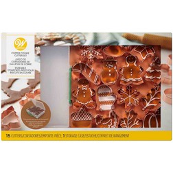 Holiday Copper Cutter Set With Case