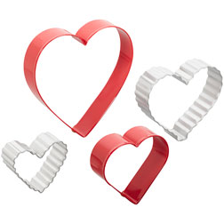 Nesting Heart Cookie Cutter Set