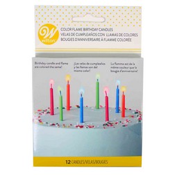 Color Flame Candles