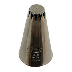 #136 Special Use Tube, Candle Opening Metal Tip