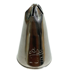 #139 Drop Flower (5 Petal) Stainless Steel Piping Tip