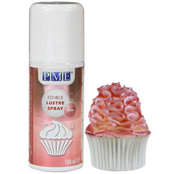 Pink Edible Lustre Spray