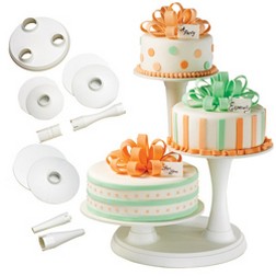 3 Tier Pillar Cake Stand