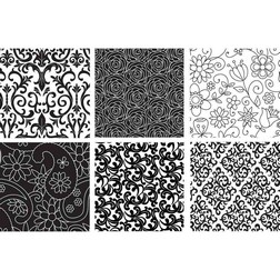 Makin's Texture Sheets Set B Impression Mat, 7 x 5.5 - 4 pack