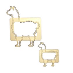 Mummy and Baby Llamas Cutter Set