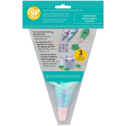 Floral Piping Bags and Piping Tips Set