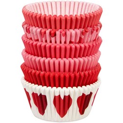 Scattered Hearts Standard Cupcake Liners Assortment