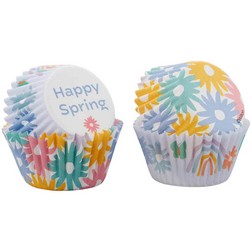 Happy Spring Mini Baking Cups