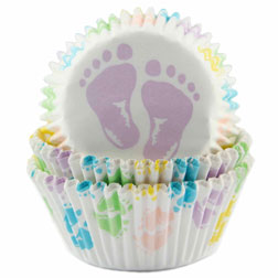 Baby Feet Standard Cupcake Liners