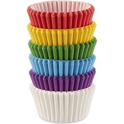 Rainbow Cupcake Liners