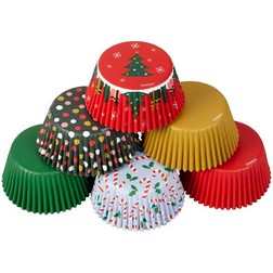 Traditional Holiday Standard Cupcake Liners