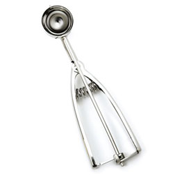 Cookie Scoop w/ Plastic Handle - 1.5 Tablespoon - CKSA