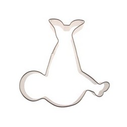 Baby in Diaper Cookie Cutter