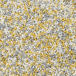 Silver & Gold Nonpareil Mix