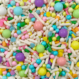 Pastel Pearl Rainbow Sprinkle Mix