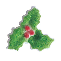 Dec-Ons® Molded Sugar - Holly