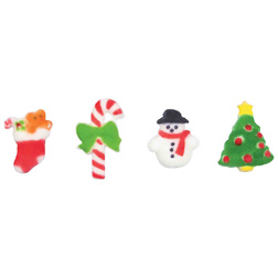 Dec-Ons® Molded Sugar - Christmas Mini