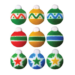 Dec-Ons® Molded Sugar - Mini Ornaments