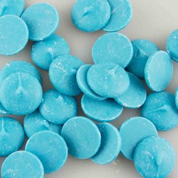 Merckens Chocolate Wafers - Baby Blue Chocolate Melts