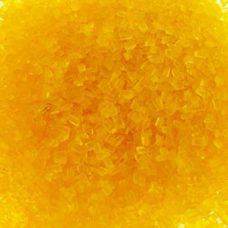 Yellow Coarse Sugar Crystals