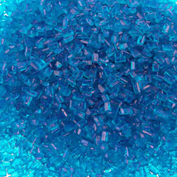 Blue Coarse Sugar Crystals