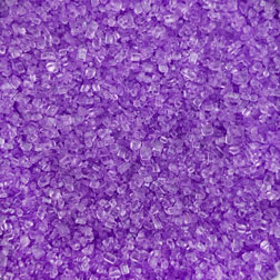 Purple Coarse Sugar Crystals