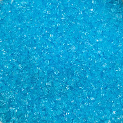 Light Blue Coarse Sugar Crystals