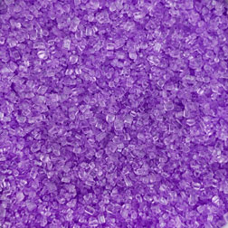 Purple Coarse Sugar Crystals