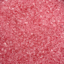 Light Pink Coarse Sugar Crystals
