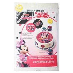 Minnie Mouse Sugar Sheets