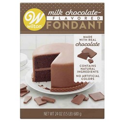 Milk Chocolate Flavored Fondant