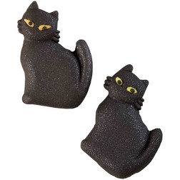 Black Cat Halloween Candy Decorations