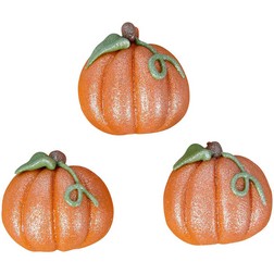 Shimmer Pumpkin Candy Decorations