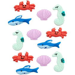 Sea Life Royal Icing Decorations