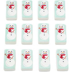 Snowman Marshmallow Hot Cocoa Toppers