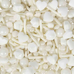 White Diamond Sprinkle Mix